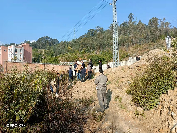 新建大理至瑞丽铁路大理西站泥石流治理工程建设用地勘测定界