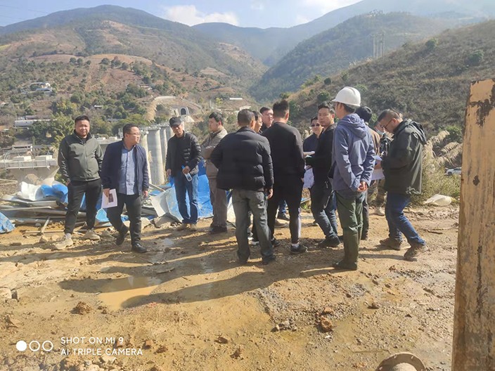 新建大理至瑞丽铁路大理西站泥石流治理工程建设用地勘测定界