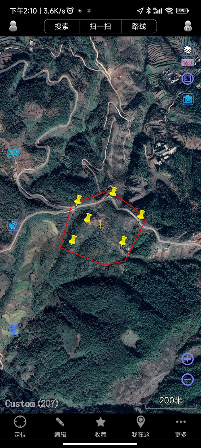 盐塘升压站1：500数字化成图