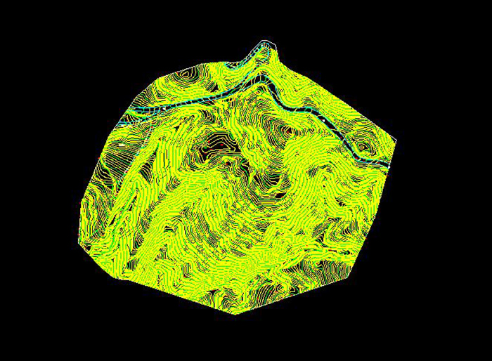 盐塘升压站1：500数字化成图