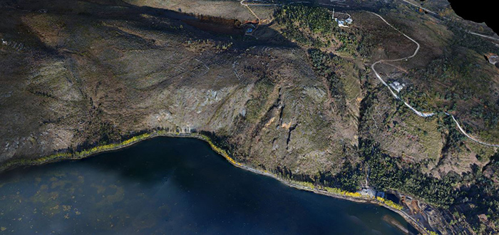 洱源县茈碧湖生态隔离带、生态湿地、凤羽河与弥茨河清淤1:500地形测量