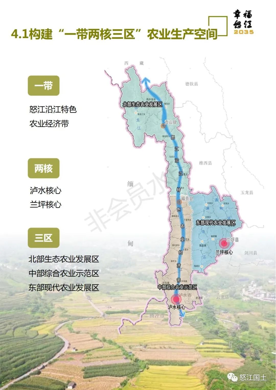 怒江州国土空间总体规划（2021-2035）公示稿