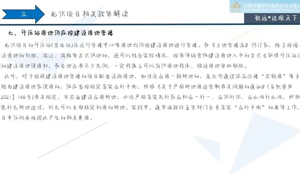 总公办关于复合型光伏报批项目政策解读的培训