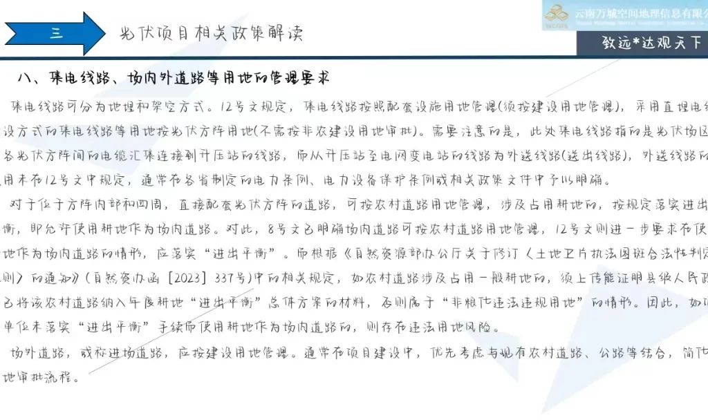 总公办关于复合型光伏报批项目政策解读的培训